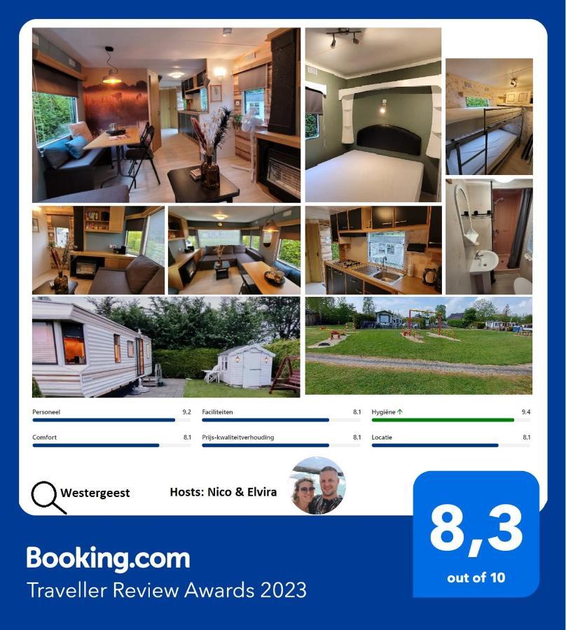 Familychalet De Schaapskooi, 6-Persons, Big Private Garden, Dogs Aloud Westergeest Zewnętrze zdjęcie